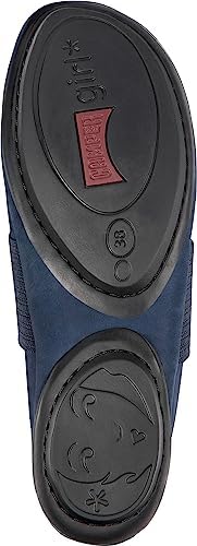 Camper Womens Casual Ballet Flat, Navy,7 | Image 4