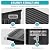 4x6 Lean to Yard Storage Shed, Outdoor Metal Wall Side Bike Shed with Lockable Door for Tool Garden for Patio Lawn Yard, Black