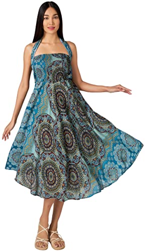 Image of Joob Joob Long Boho Skirts for Women - Bohemian Hippie Maxi Summer Skirt