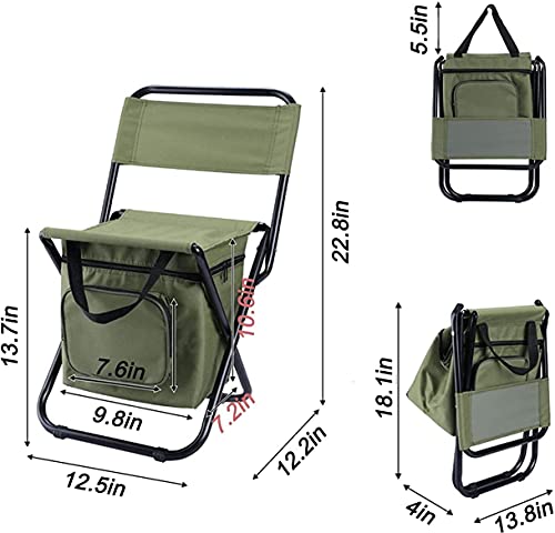 Sac A Dos Peche Chaise Portative Sac à Dos 3-en-1 Avec Sac