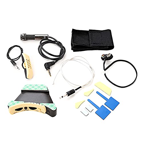 Microphone piézo pour guitare acoustique folk pour jouer sur scène et enregistrer chez soi