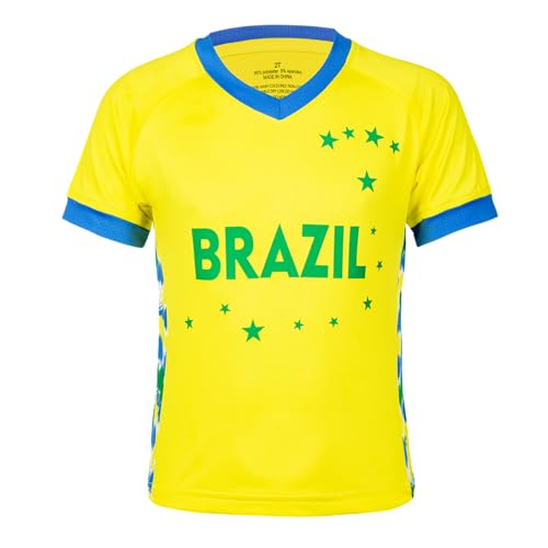 Image of Unisex Kids Soccer Jersey and Shorts Kit 2-Piece Set Boys Girls Football Outfits for Little Athlete 2-14 Years
