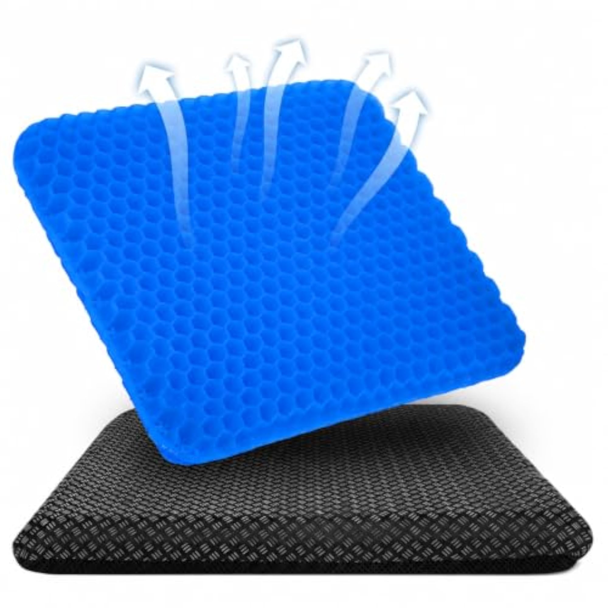 Orthopaedic Gel Cushion for Office Chair, Double Layer Design