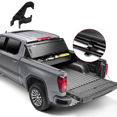 4-Pack Tonneau Cover Replacement Clamps for BAKFlip Series | Heavy Duty Truck Bed Cover Prop Rod Clips | Compatible with MX4/F1/G2/HD/VP Models | Universal Locking Mechanism Accessories