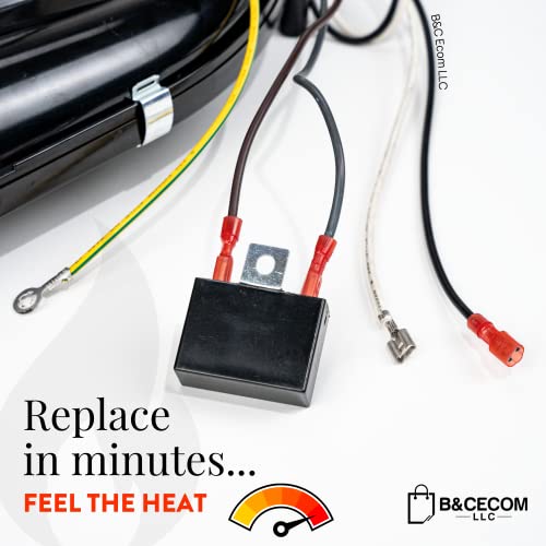 Furnace Blower Motor, Flue Draft Exhaust Inducer, Furnace Fan Vent, Motor Replacement Furnace Parts for A173, 1011350, 7062-4578, 7062-4832 & Many More by B&C Ecom LLC