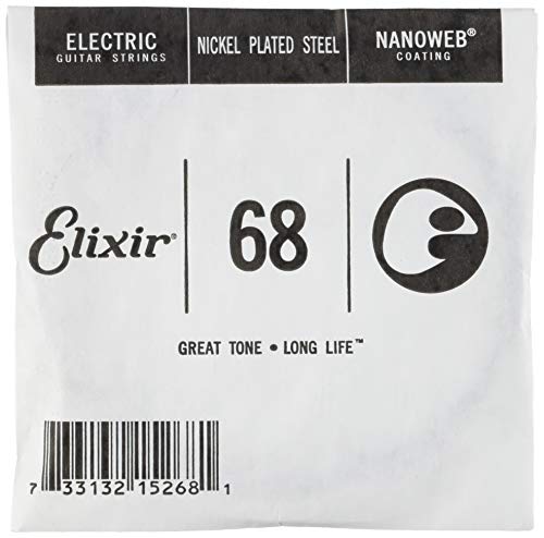Elixir CEL 15268 Corde pour Guitare électrique nanoweb 068 - Les Beatles, Paul McCartney, John Lennon, RIngo Starr, George Harrison Elixir CEL 15268 Corde pour Guitare électrique nanoweb 068