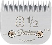 Vista 3 de Oster CryogenX - Cuchilla profesional para cortar mascotas, tamaño 50 (078919-006-005), color plateado