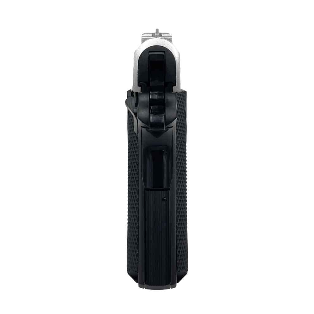 Cybergun Colt 1911 hpa Bicolore Airsoft Palla Pistola-Modello a Molla-Colore: Nero/Argento-Metallo bullone-Potenza 0,5 Joule
