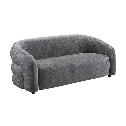Riess Ambiente Design Sofa Vogue - 200cm - grau - 3-Sitzer Couchaus Chenille