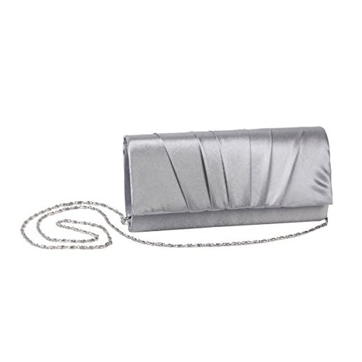 Damara, Borsa a spalla donna Large, Argento (argento), Large
