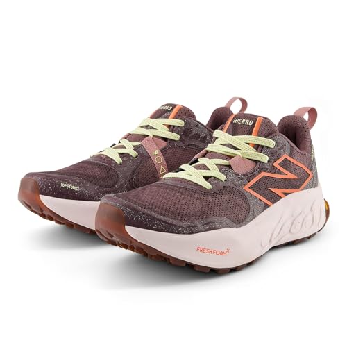 Chaussures de trail New Balance Fresh Foam X Hierro V8 pour femme coloris réglisse en pointure 39
