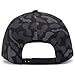 Pacific Headwear Standard Duck Camo 5-Panel Trucker Cap, Blackout