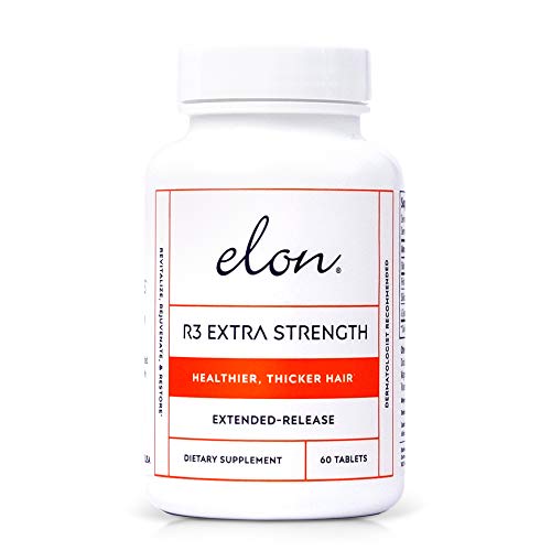 Elon R3 Hair Growth Supplement for Women â€“ Hair Growth Vitamins w/Biotin & Collagen Peptides for Healthy, Thick Hair â€“ Extra Strength Hair Growth Pills (60 Tablets)