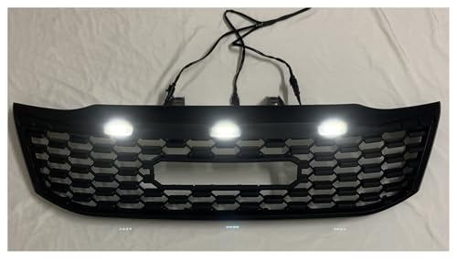 Grille de calandre avant avec LED blanche pour Hilux Vigo 2012-2014