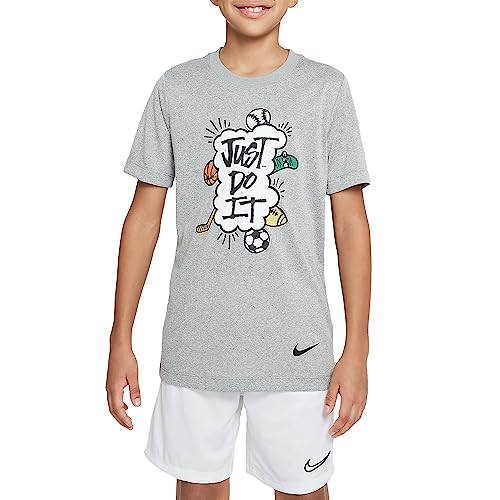 Nike Dri-fit JDI t-shirt mixte enfant respirant manches courtes sport