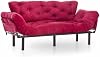 Pafu Nitta Triple Sofa - Claret Red