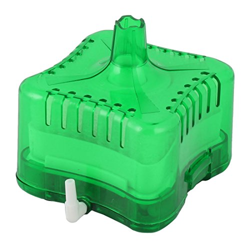 Ruilogod Plastic Aquarium Fish Tank Internal Air Driven Water Sponge Conner Filter Green (id: a58 d54 391 c80 ac6