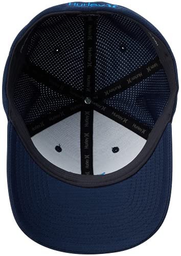 Hurley Men's H2O Dri Cutback Curved Bill Baseball Hat, Size Large-X-Large, Blue #TOP4