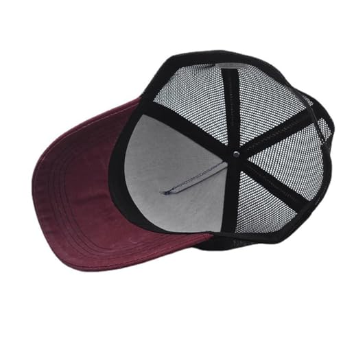 Gorra de béisbol bordada estilo camionero de algodón miniatura 4
