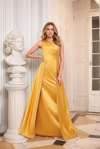 Satin Prom Dresses for Women 2024 Corset Long Formal Evening Party Gowns4