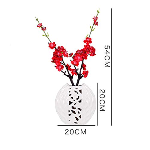 Fausse fleur design de luxe doux pour meuble vitrine - 3