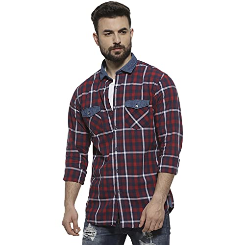 Image of Campus Sutra Men Button Down Shirt