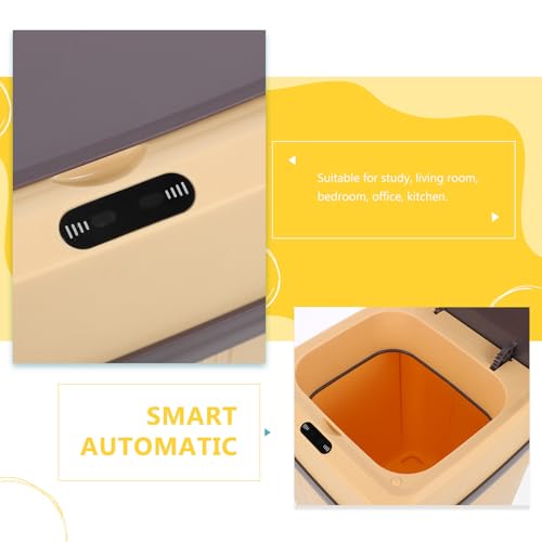 Bote de basura automático con sensor de inducción 10 L miniatura 3
