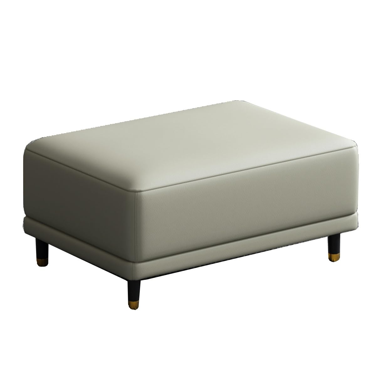 Pouf pour Chambre rectangulaire chic de 80 cm pour entrée et salon