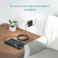Basicvolt 100W USB C Laptop Ladegerät, für HP Spectre X360, Elitebook Elite Envy Probook Chromebook Pavilion AC Adapter – Ansicht 4
