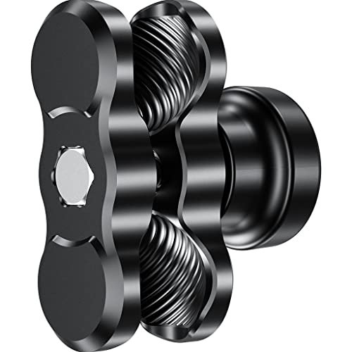 Image of 1inch Ball Clamp Butterfly Clip Anti-Theft Connecting Rod for Diving Underwater Photography (6cm)