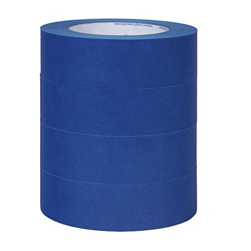 Duck Clean Release Blue Painter's Tape 1.5-Inch (1.41-Inch X 60-Yard), 4 Rolls, 240 Total Yards, 240460 #TOP1