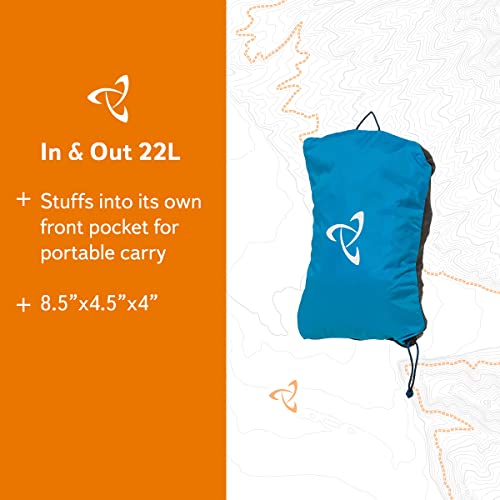 Mystery Ranch In And Out Backpack - Lightweight Foldable Pack, Techno 22L #TOP4