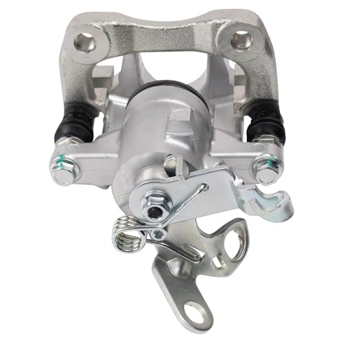 Image of TRQ Rear Left Brake Caliper w /Bracket Drivers Side | For 2010-2013 Audi A3 A3 Quattro 2011-2016 Eos 2010-2014 Golf 2011-2014 GTI Jetta 2012-2015 Passat