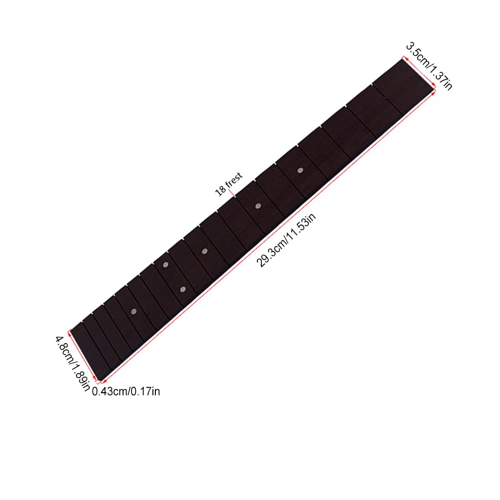 5 zestawów profesjonalne ukulele podstrunnica podstrunnica instrument muzyczny szyjka wymienne części modyfikacja akcesoria 66 cm