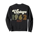 Photo Gallery vintage dal maggio 1962 retro 60° compleanno felpa Photo Gallery vintage dal maggio 1962 retro 60° compleanno felpa