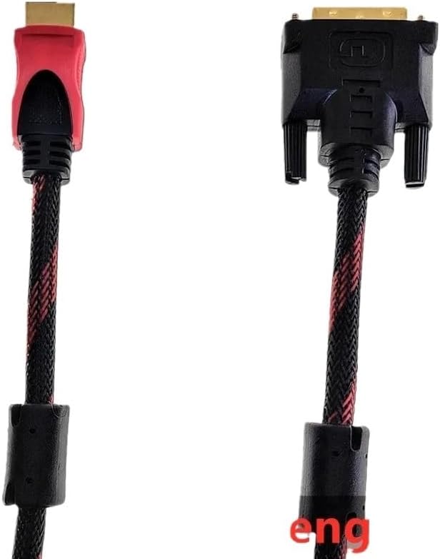 High Speed HDMI to DVI Cable Adapter 24+1 pin DVI to HDMI Cable Supports 3D 1080P 1.5M 300cm 5M 20M 15M(2.8m)
