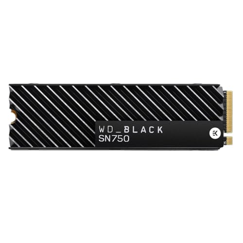 WD_BLACK SN750 内蔵型SSD ヒートシンク付き Amazon | WD_Black SN750 500GB NVMe M.2 内蔵型ゲーミングSSD