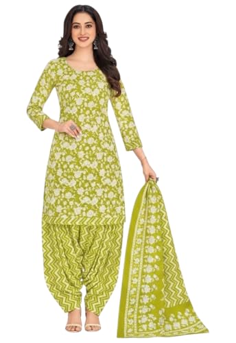 Image of Yashika Women'S Unstitched Crepe Dress Materials | Crepe Salwar Suit For Women | Suit Material For Women Unstitched