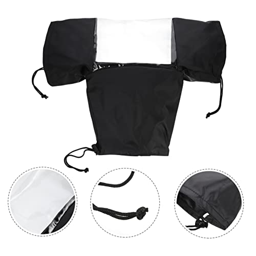 Funda para lluvia para cámara DSLR Veemoon protector negro impermeable de PPE para exteriores 6