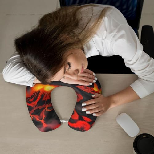 Almohada de Viaje de Espuma Viscoelástica Negra miniatura 7