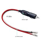 1PACK-12Volt-Replacement-Cigarette-Lighter-Male-Plug-with-Leads-Car-Adapter-Dc-Battery-Charger-Kit-Connectors-Cigar-Plugs-Power-Supply-Accessories-Heavy-Duty-Cord-Auto-Cable-Led-Light-15Amp