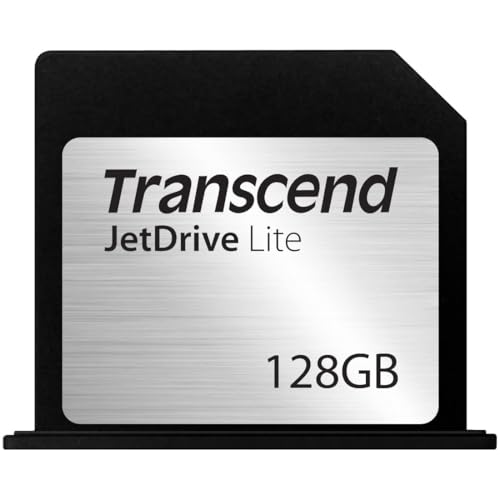 Transcend JetDrive Lite 350 Carte d'extension JDL350 128GB pour MacBook Pro (Retina) 15