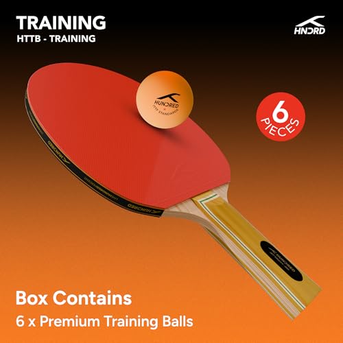 Image of Table Tennis Training 1-Star Balls | 6-in-1 Ball Set | Durable Ping Pong Balls for Beginners & Coaching