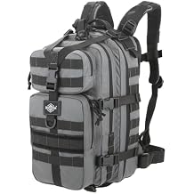 MAXPEDITION Falcon-II Backpack Wolf Gray 23L Tactical Backpack, Survival Pack, Bug Out Bag, MOLLE Compatible Go Bag Optimized for EDC & Military, 0513W