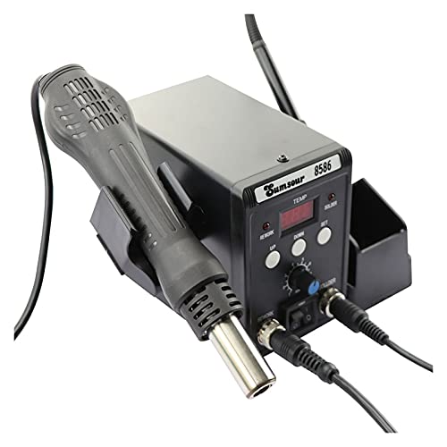 Estación de soldadura 8586 SMD BGA de 760W con aire caliente ESD para reparación 4