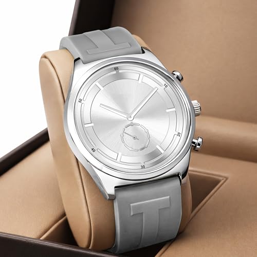 Image of styledose Men's Watch Analog Quartz with Chronograph & Silicone Strap -Casual & Formal Wrist Watch for Men