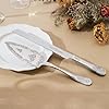 AW-Bridal-Silver-Cake-Cutting-Set-for-Wedding-with-Spoons-Stainless-Steel-Engraved-Wedding-Cake-Knife-Pie-Server-Gifts-for-Bridal-Shower-Engagement-Silver AW Bridal Silver Cake Cutting Set for Wedding with Spoons, Stainless Steel Engraved Wedding Cake Knife Pie Server Gifts for Bridal Shower Engagement, Silver