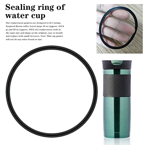 5PCS Contigo Snapseal Silicone Lid Rings, Replacement Gaskets for Travel Mugs
