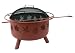 Landmann 28673 Big Sky Tree Leaves Fire Pit, Georgia Clay, 12.5-inches Deep