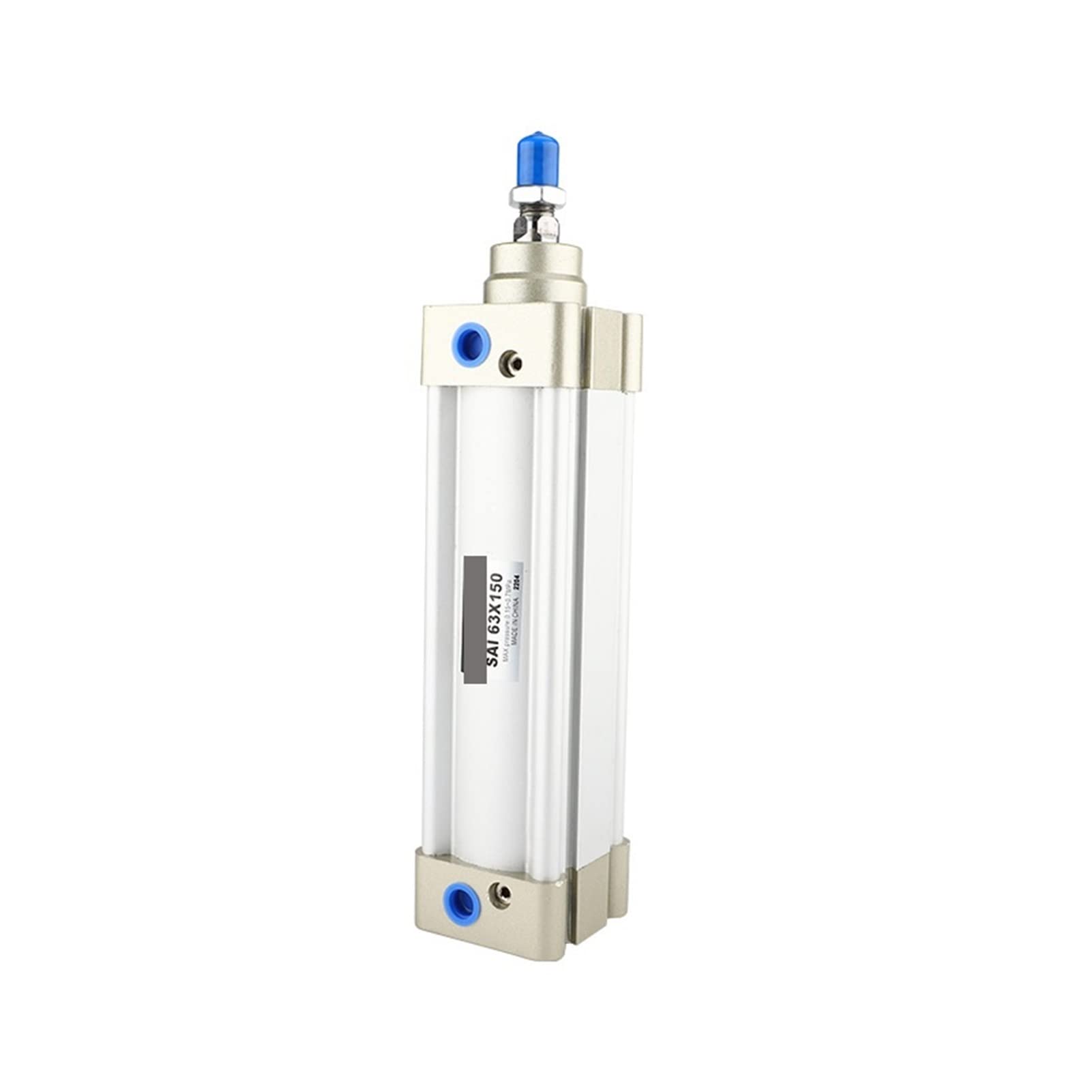 Cylindre à air pneumatique SAI80-100S standard intégré en aluminium pour l'industrie
